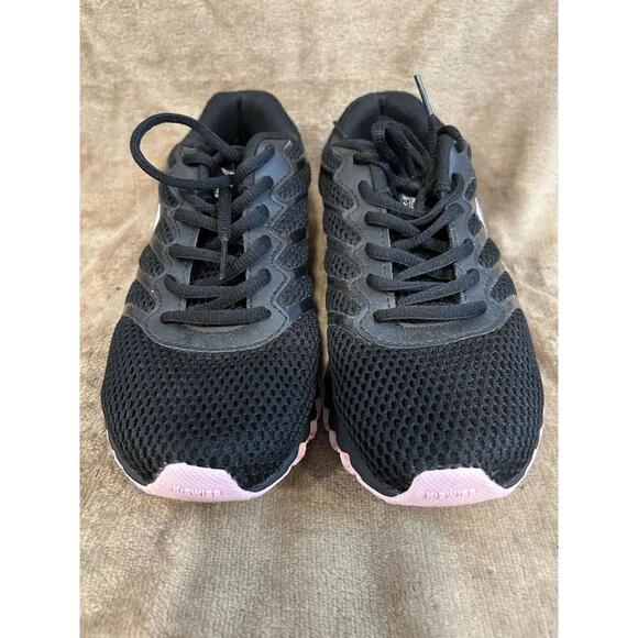 K-Swiss Tubes 200 Womens 8 Black Pink Running Shoe Jogging - Picture 3 of 9
